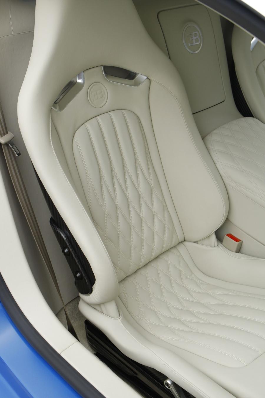  Bugatti Veyron 16.4 Bleu Centenaire 2009 года  (фото 8 из 21)